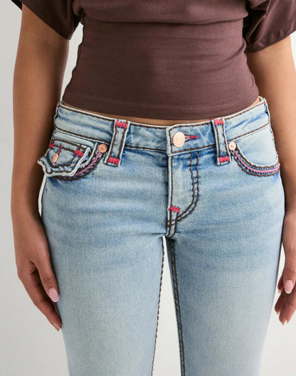 HIGH-RISE JEANS LIGHT WASH